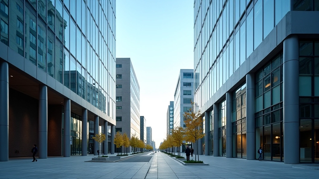 Winnipeg business district buildings reflecting professional finance and accounting sector